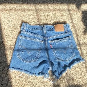 Levi jean shorts